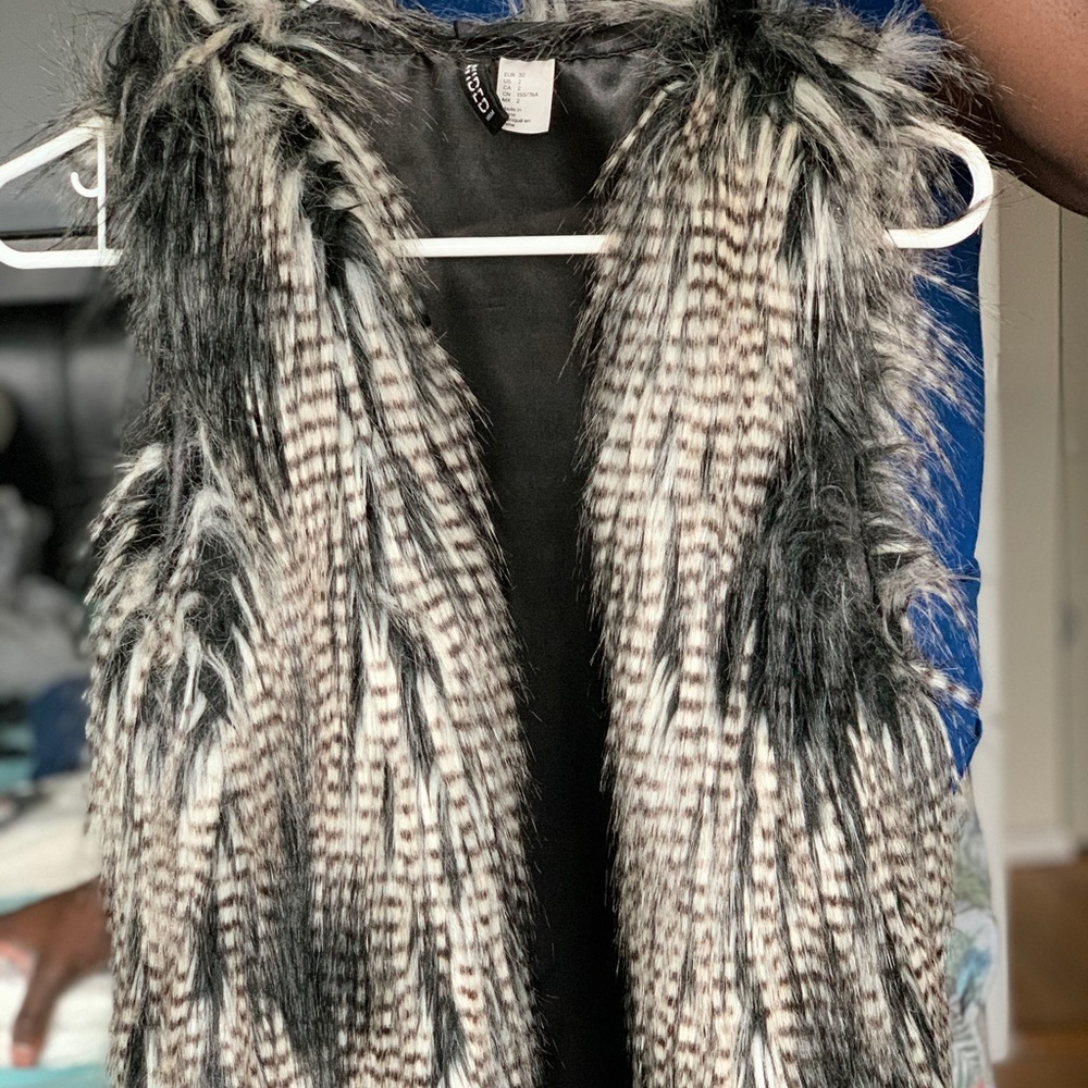 H&M Faux Fur Vest